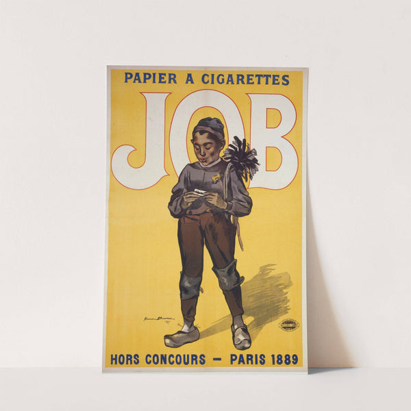 Papier A Cigarettes Job Hors Concours-Paris (1895) by Firmin Bouisset