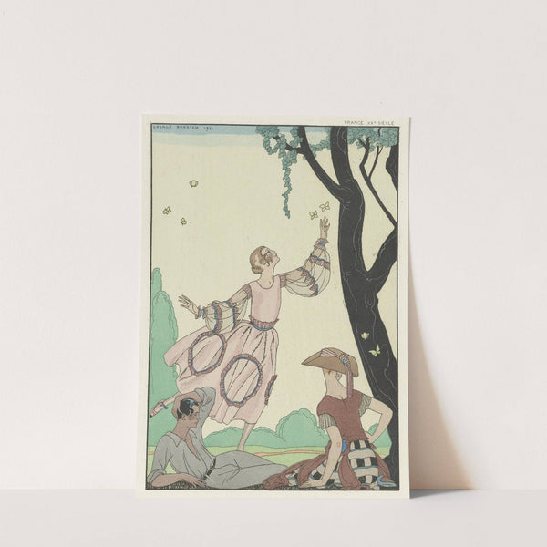 Papillons ; France XXe siècle (1922) by George Barbier