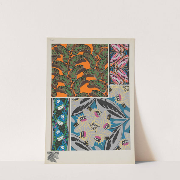 Papillons Pl.17 (1920) by Emile-Allain Séguy