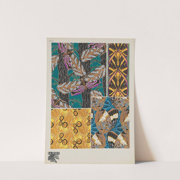 Papillons Pl.20 (1920) by Emile-Allain Séguy