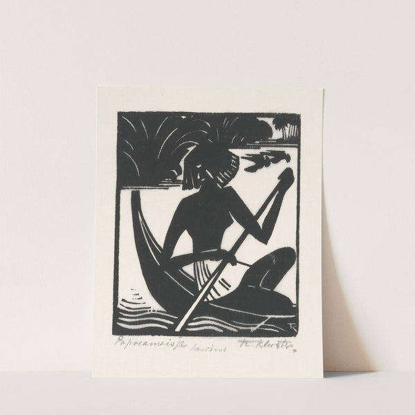 Papoeameisje (1930) by Johannes Frederik Engelbert ten Klooster