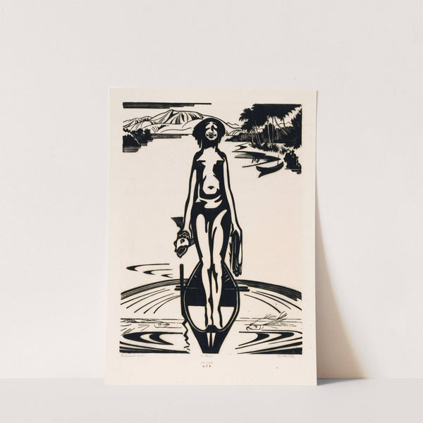 Papoeavrouw (1925) by Johannes Frederik Engelbert ten Klooster