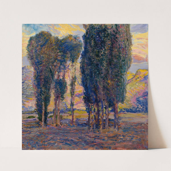 Pappeln (1910) by August Roth