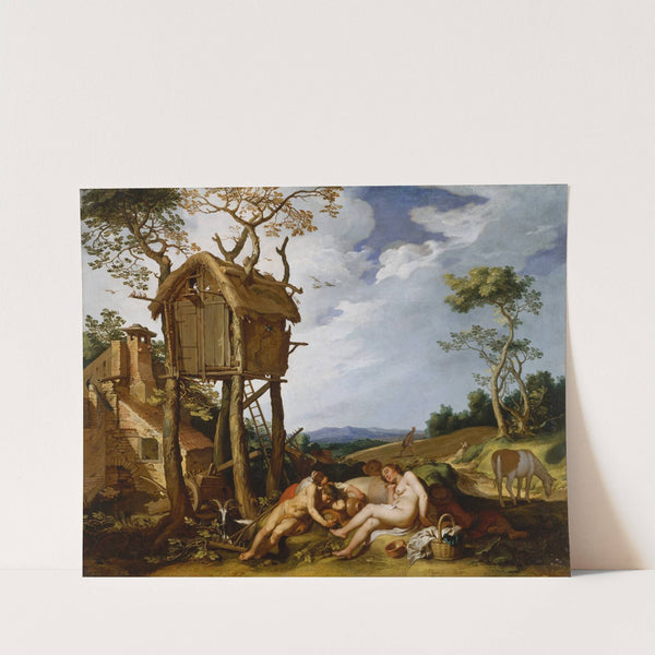 Parable Of The Wheat And The Tares by Abraham Bloemaert