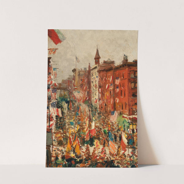 Parade on York Avenue by American School