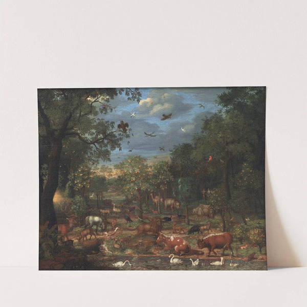 Paradise Before The Fall Of Man by Franz Rösel Von Rosenhof