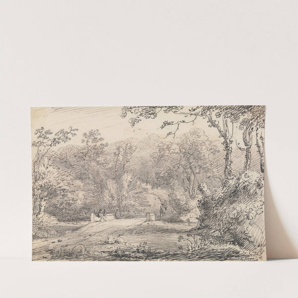 Paradise Lane, Cheshunt, 21 May 1814 by Thomas Hastings