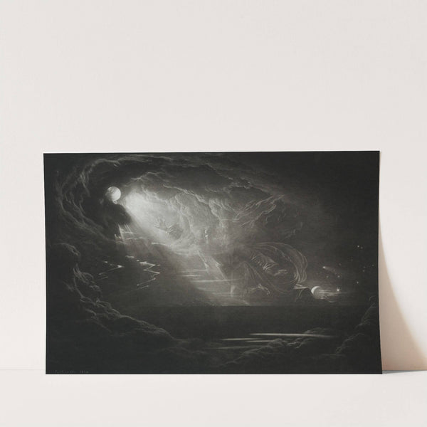 Paradise Lost; The Creation of Light (1824) by John Martin