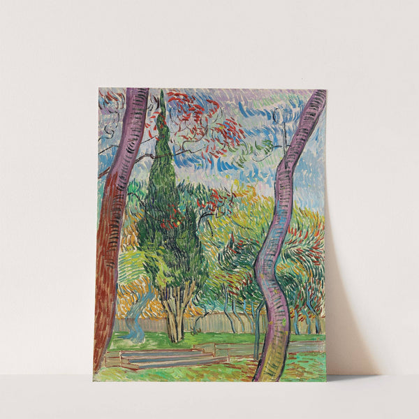 Parc de l’hôpital Saint-Paul (1889) by Vincent van Gogh