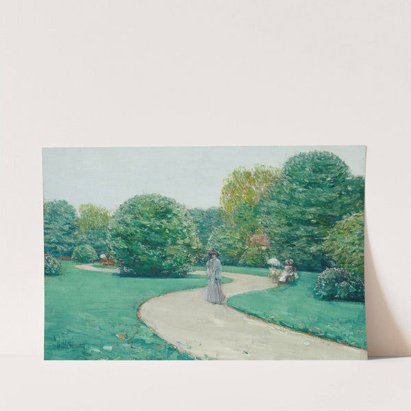 Parc Monceaux, Paris (circa 1888-89) by Childe Hassam