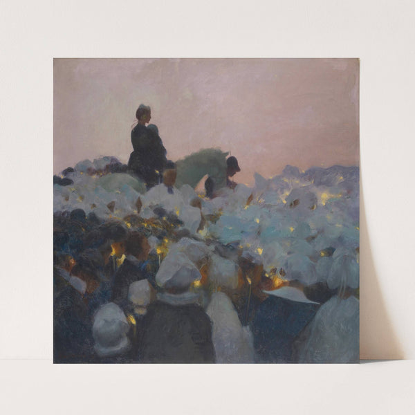 Pardon in Brittany by Gaston La Touche