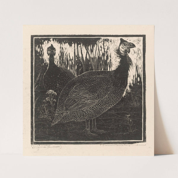 Parelhoenders (1892-1940) by Henri Verstijnen