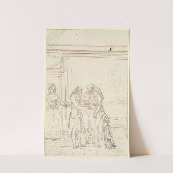 Parental joys by Daniel Nikolaus Chodowiecki