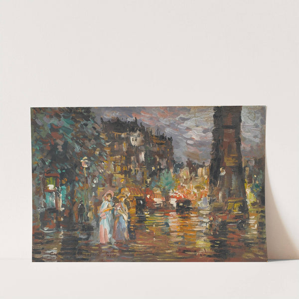 Paris by Konstantin Alexeevich Korovin