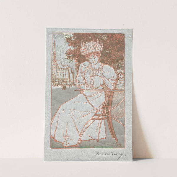 Paris Almanac, 1897; Summer (1897) by Auguste Louis Lepère