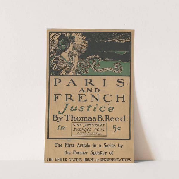 Paris and French Justice by Thomas B. Reed in the Saturday Evening Post by Mills Thompson