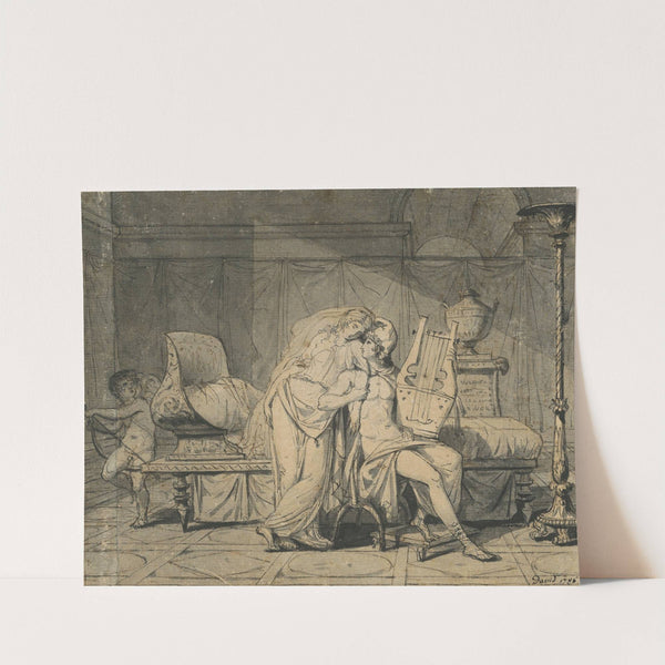 Paris and Helen (1786) by Jacques Louis David