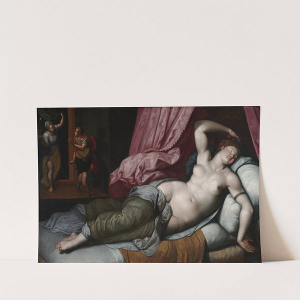 Paris Being Admitted To The Bedchamber of Helen by Jacob De Backer