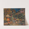 Paris By Night by Konstantin Alexeevich Korovin