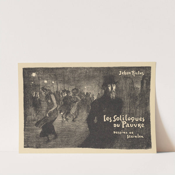 Paris by Night (Paris La Nuit) (1903) by Théophile Alexandre Steinlen