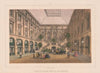 Paris. Cour du Grand Hôtel du Louvre (1870-1879)