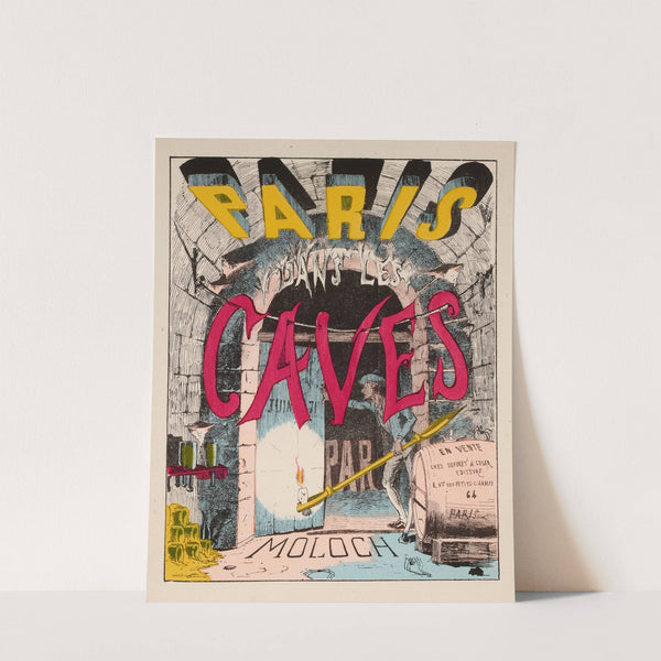 Paris dans les caves par Moloch couverture by Moloch (Alphonse Hector Colomb)