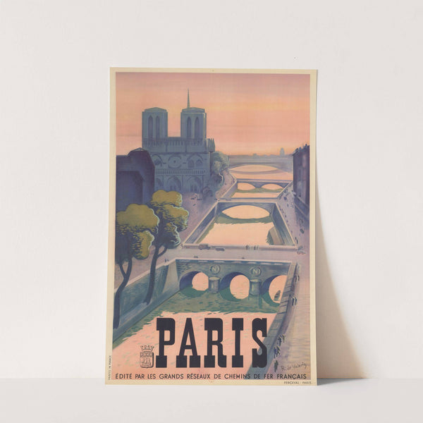 Paris, édité par les grands réseaux de chemins de fer français (1937) by Roger de Valerio