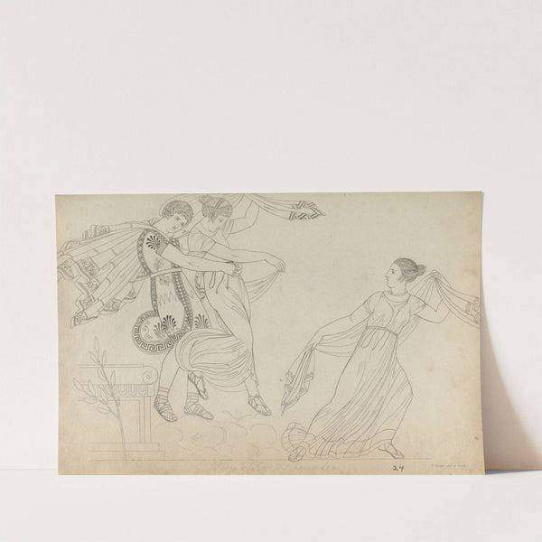 Paris, Helen and Cassandra by Thomas Baxter