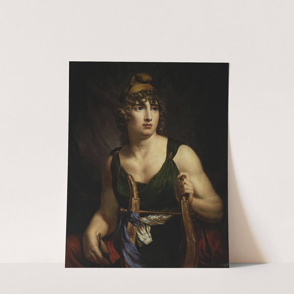 Paris in the Phrygian cap (1813-1814) by Antoni Brodowski
