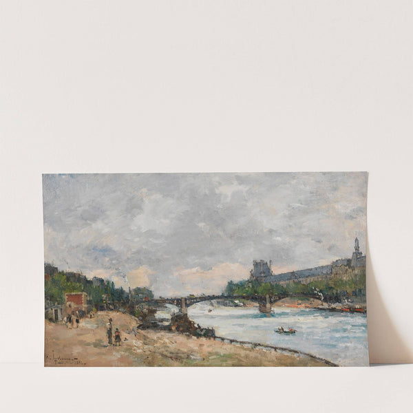 Paris – La Seine et le Louvre (1882) by Albert Lebourg