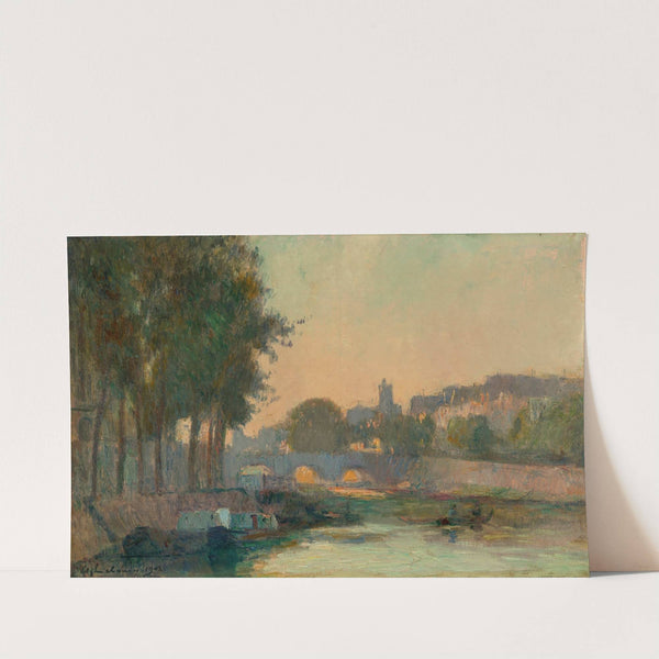 Paris, la Seine et l’île de la Cité (1902) by Albert Lebourg