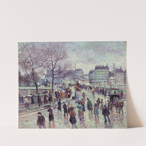 Paris, le Pont de l’Archevêché (1896) by Maximilien Luce