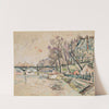 Paris, le Pont des Arts by Paul Signac
