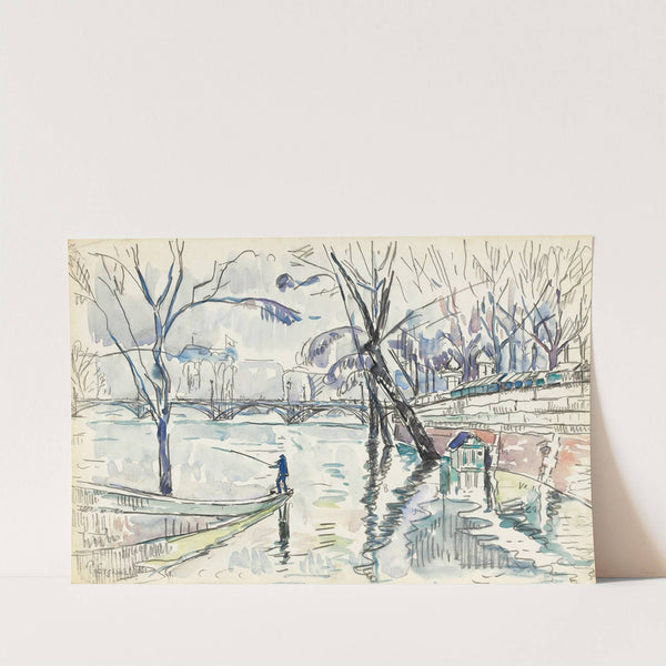 Paris, Le Pont Des Arts by Paul Signac