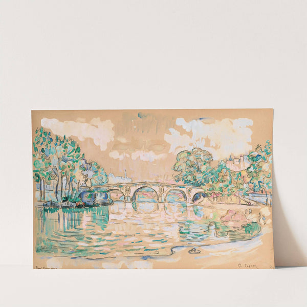 Paris, Le Pont Marie by Paul Signac