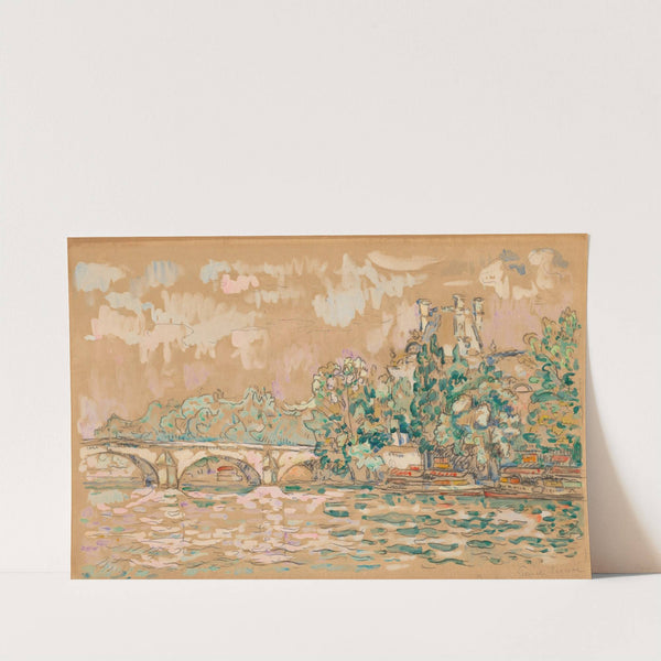 Paris, Le Pont-Royal (1925) by Paul Signac