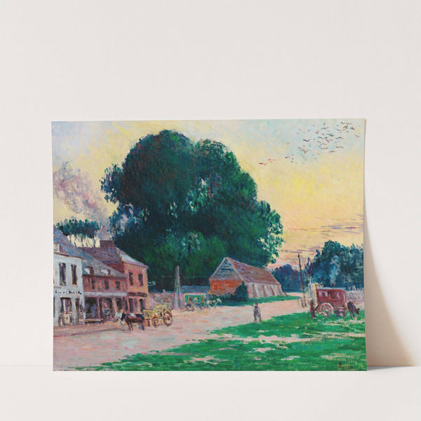 Paris, Le Quartier De Vaugirard (circa 1910) by Maximilien Luce