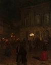 Paris Opera at night