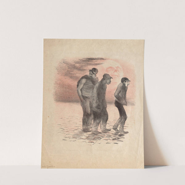 Paris Scenes and Murderers by Adolphe Léon Willette