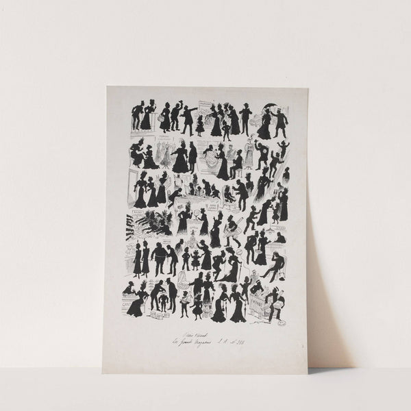 Paris vivant. Les Grands Magasin by Draner