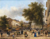 Paris, Vue du Théâtre des Variétés sur le Boulevard Montmartre