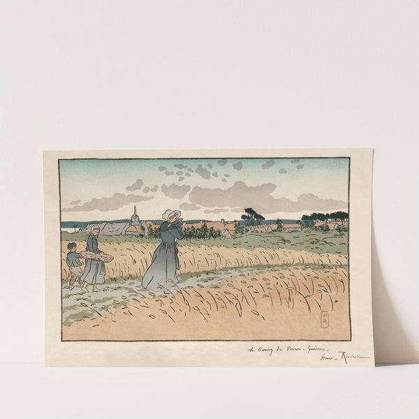 Parisian Landscapes; The Borough of Perros-Guirec (1896) by Henri Rivière