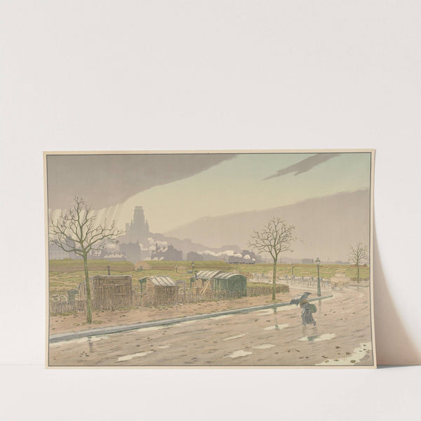 Parisian Landscapes; The Fortifications (1900) by Henri Rivière