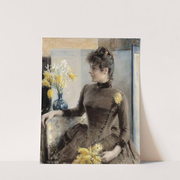 Parisienne (1885) by Albert Edelfelt