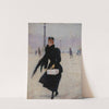 Parisienne sur la place de la Concorde by Jean Béraud