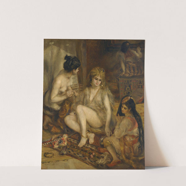 Parisiennes in Algerian Costume or Harem by Pierre-Auguste Renoir