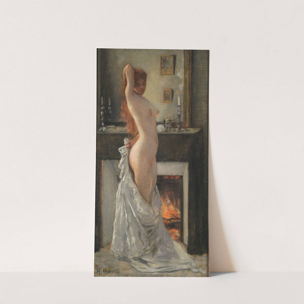 Parisina en su toilette by Henri Gervex