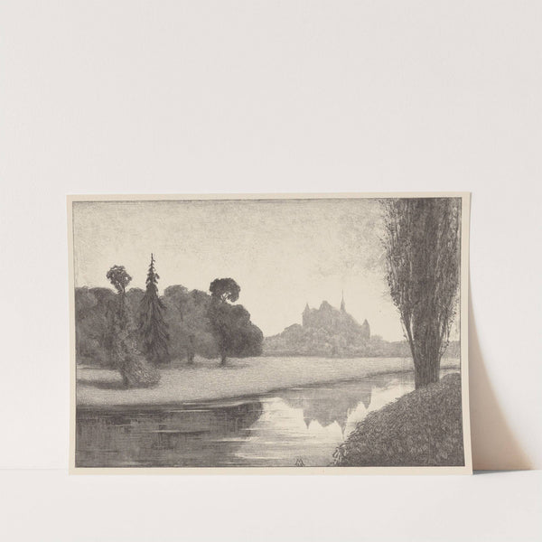 Park bij kasteel (1905) by Simon Moulijn