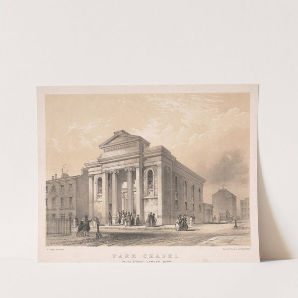 Park Chapel, Grove Street, Camden Town by Edwin Thomas Dolby