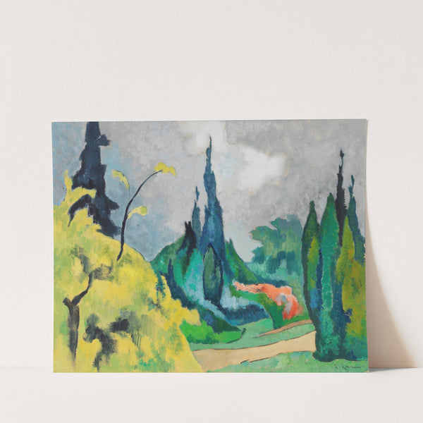 Park Dilborn by Heinrich Nauen